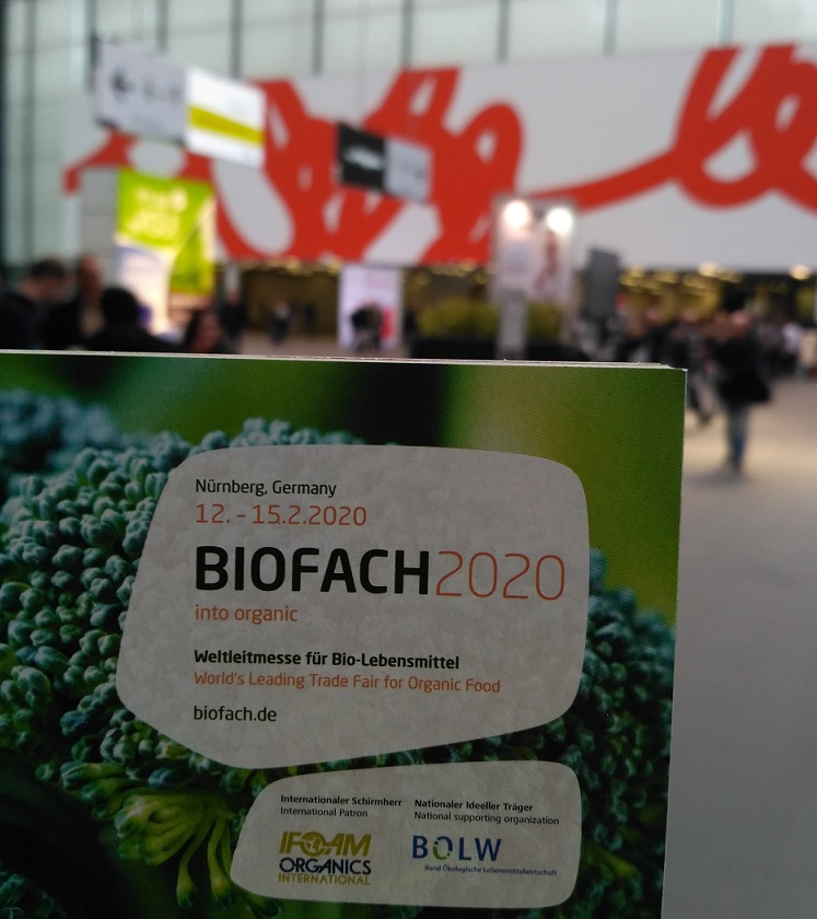 Готовы к переводу на выставке BIOFACH 2020 в Нюрнберге